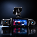DriveView 360 Pro – Cameră Auto 4 Unghiuri Full HD 1080P cu Vedere Panoramică, Monitor Parcare și Înregistrare în Buclă