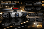 RoadGuard 4X Vision – Cameră Auto 4 Canale Full HD, Ecran IPS, Night Vision, Asistență Parcare