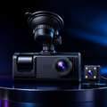 Cameră Auto Față-Spate HD 1080P cu 3 Obiective și Marșarier