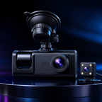 Cameră Auto Față-Spate HD 1080P cu 3 Obiective și Marșarier