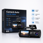 RoadGuard Vision Pro – Cameră Auto Dash Cam Full HD 1080P cu WiFi și Înregistrare în Buclă