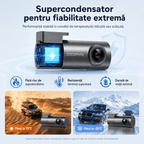 DDPAI Smart Dash Cam 2K 2025 – Wi-Fi, Control Vocal și Monitorizare Parcare 24/7