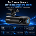 Cameră auto AIPAIPAI C10 4K UHD cu Wi-Fi