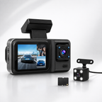 Cameră Auto Față-Spate cu 3 Canale, Full HD 1080P