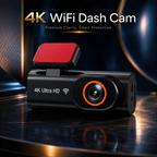 Cameră Auto 4K Ultra HD ProDrive cu WiFi 5.8GHz, GPS Opțional și Monitorizare Parcare 24H