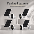 SolarGuard Vision 3MP – Cameră de Supraveghere Exterior Wireless cu Panou Solar, Detectare AI, Vedere Nocturnă Color, Audio Bidirecțional și Protecție IP65